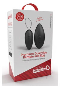 My Secret Screaming O Premium Dual Vibe Remote & Egg Silicone Combo Kit