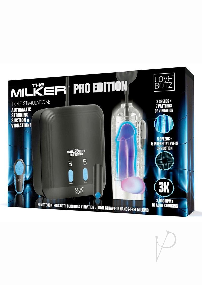 LoveBotz The Milker Pro Edition Remote Control Masturbator