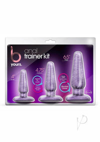 B Yours Anal Trainer Kit Purple Swirl
