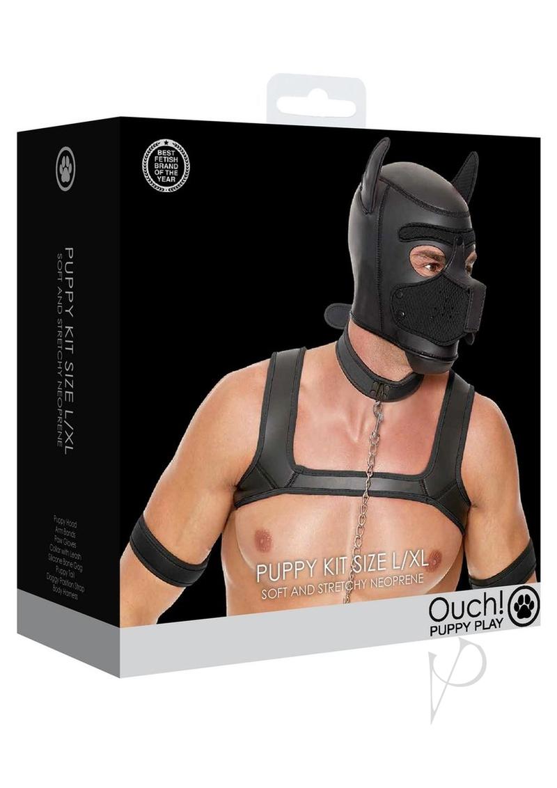 Ouch Neoprene Puppy Kit L/xl Black