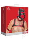 Ouch Neoprene Puppy Kit S/m Red