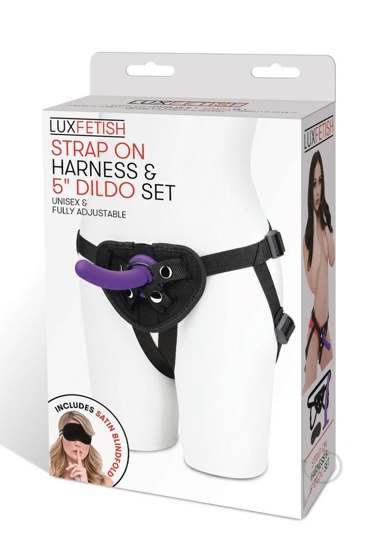 Lux F Strap On Harness/dildo Set 5