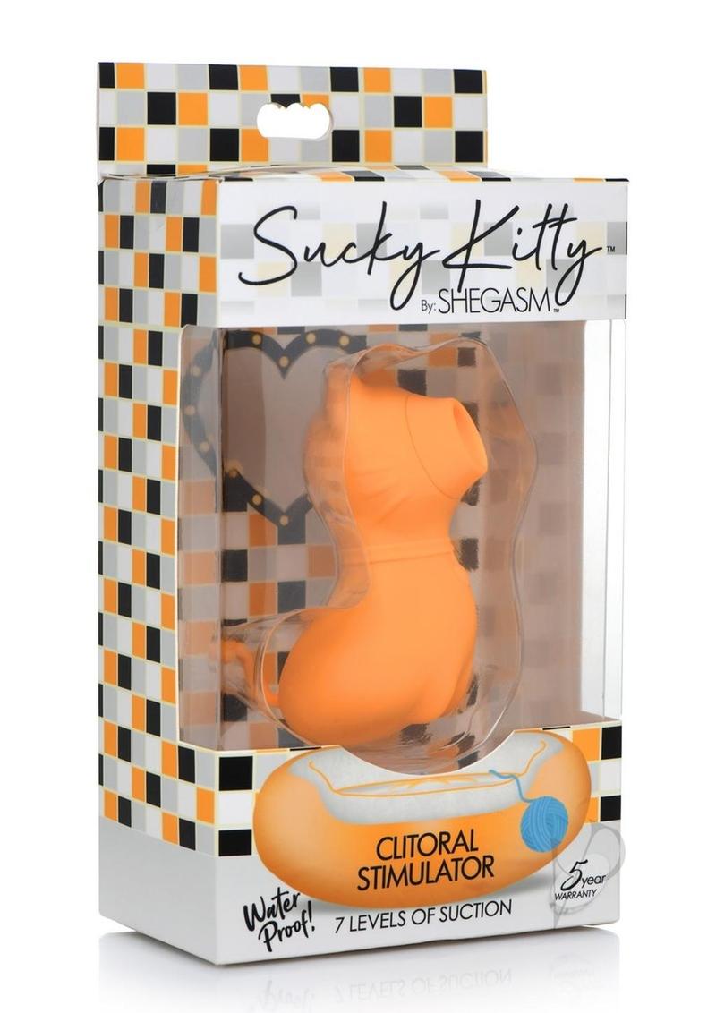 Shegasm Sucky Kitty Orange