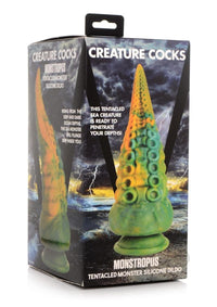 Creature Cock Monstropus Tentacled Monster Silicone Dildo