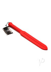 Master Series Stung Silicone Tawse Whip Red