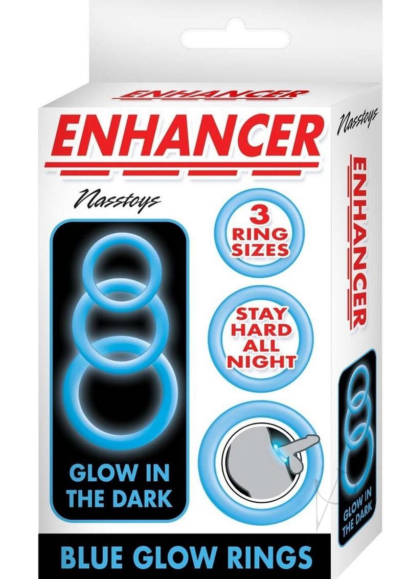 Enhancer Glow Rings Blue