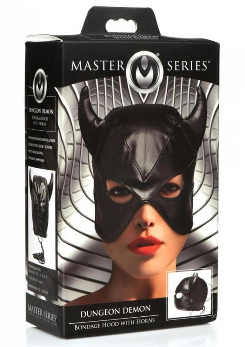 Ms Dungeon Demon Bondage Hood