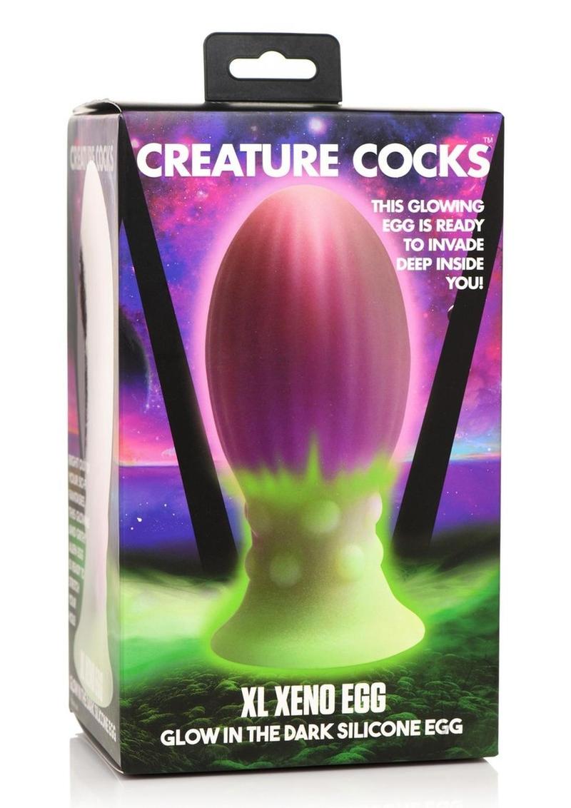 Xeno Egg Glow in the Dark Silicone Egg XLarge