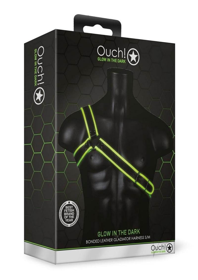 Ouch Gladiator Harness S/m Gitd