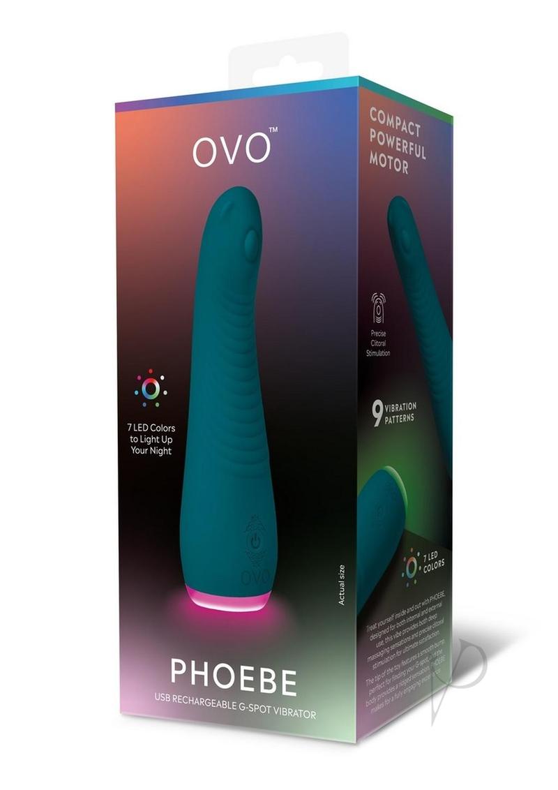 Ovo Pheobe Gspot Vibrator Blue