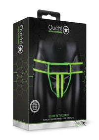 Ouch Striped Jock Strap Gitd L/xl