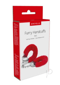 Myu Furry Handcuffs Red
