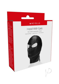 Myu Hood With Eyes Black