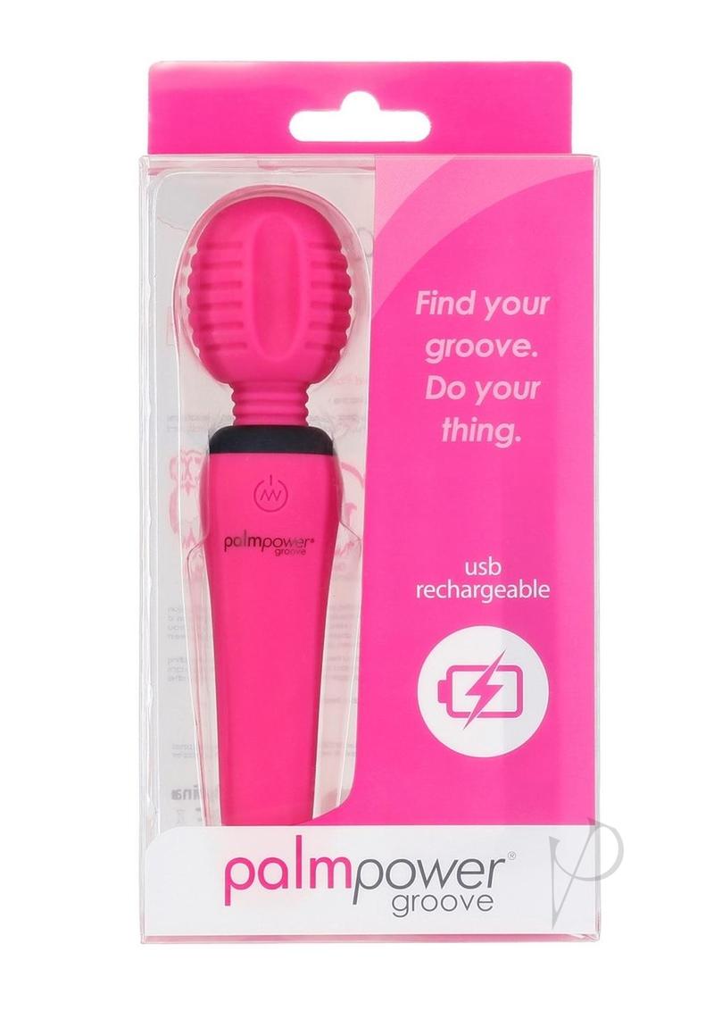 Palmpower Groove Mini Wand Fuchsia