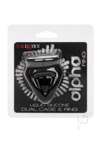 Alpha Liquid Silicone Dual Cage Ring