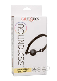 Boundless Breathable Ball Gag Black