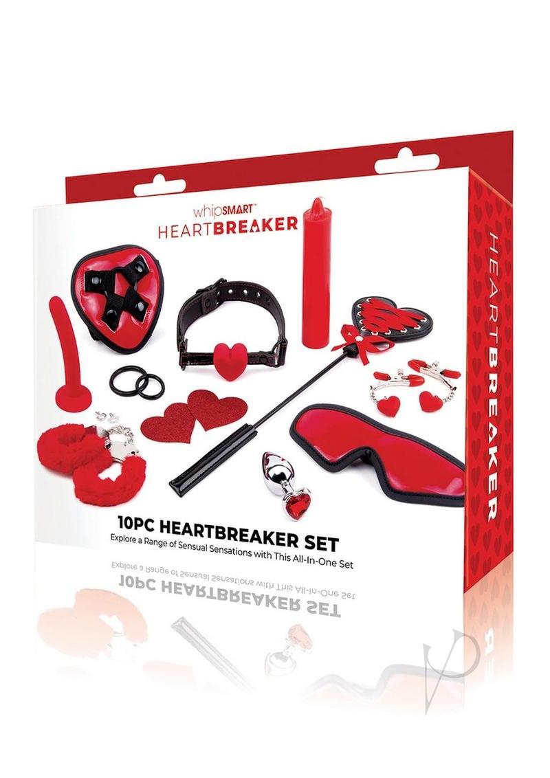 Whipsmart Heartbreaker Set 10pc Red/blk