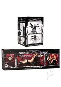 Ms Leg Spreader Obedience Chair Blk