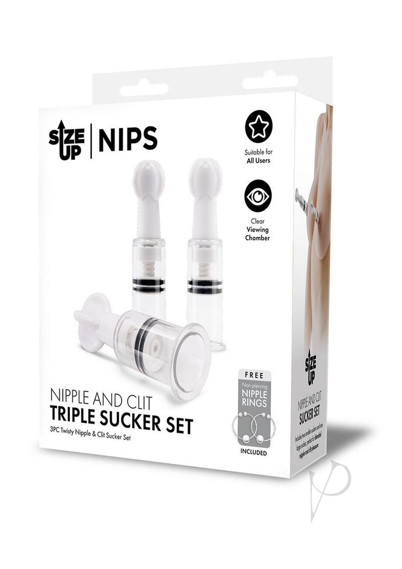 Su Nipple Clit Triple Sucker Set