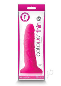 Colours Pleasures Thin 5 Dildo Pnk
