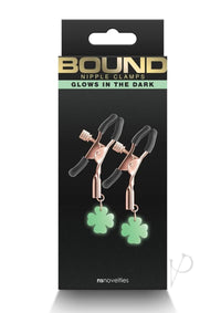 Bound Nipple Clamps G4 Gitd Rose Gold