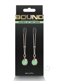 Bound Nipple Clamps G1 Gitd Rose Gold