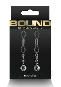 Bound Nipple Clamps D1 Gunmetal