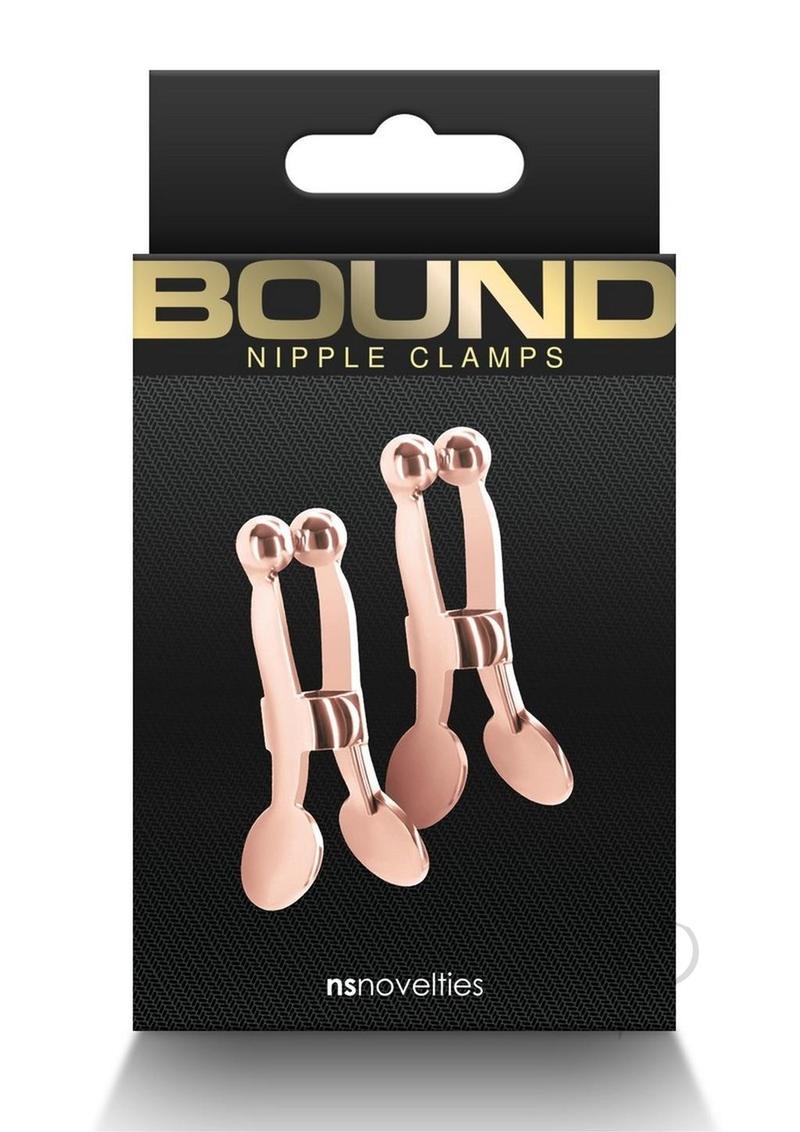 Bound Nipple Clamps C1 Rose Gold