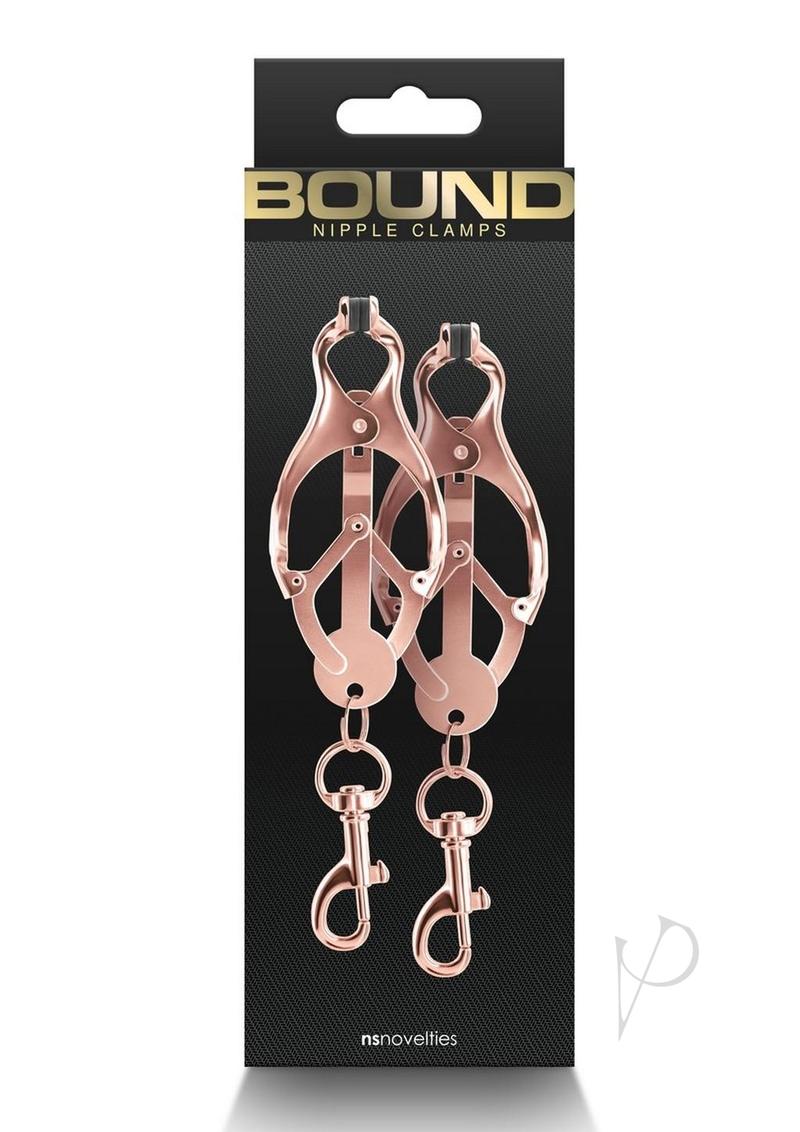 Bound Nipple Clamps C3 Rose Gold