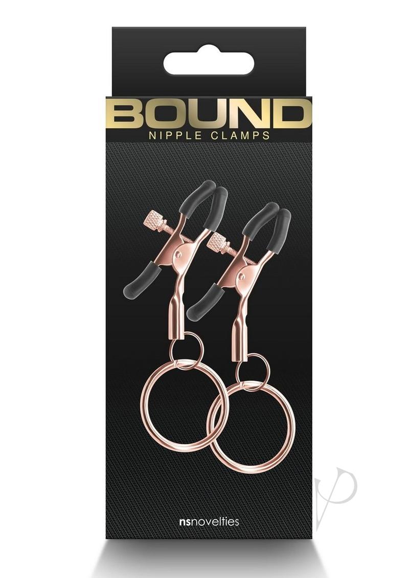 Bound Nipple Clamps C2 Rose Gold