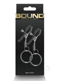 Bound Nipple Clamps C2 Gunmetal
