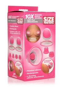 Nipple Suckers with 4 Attachments