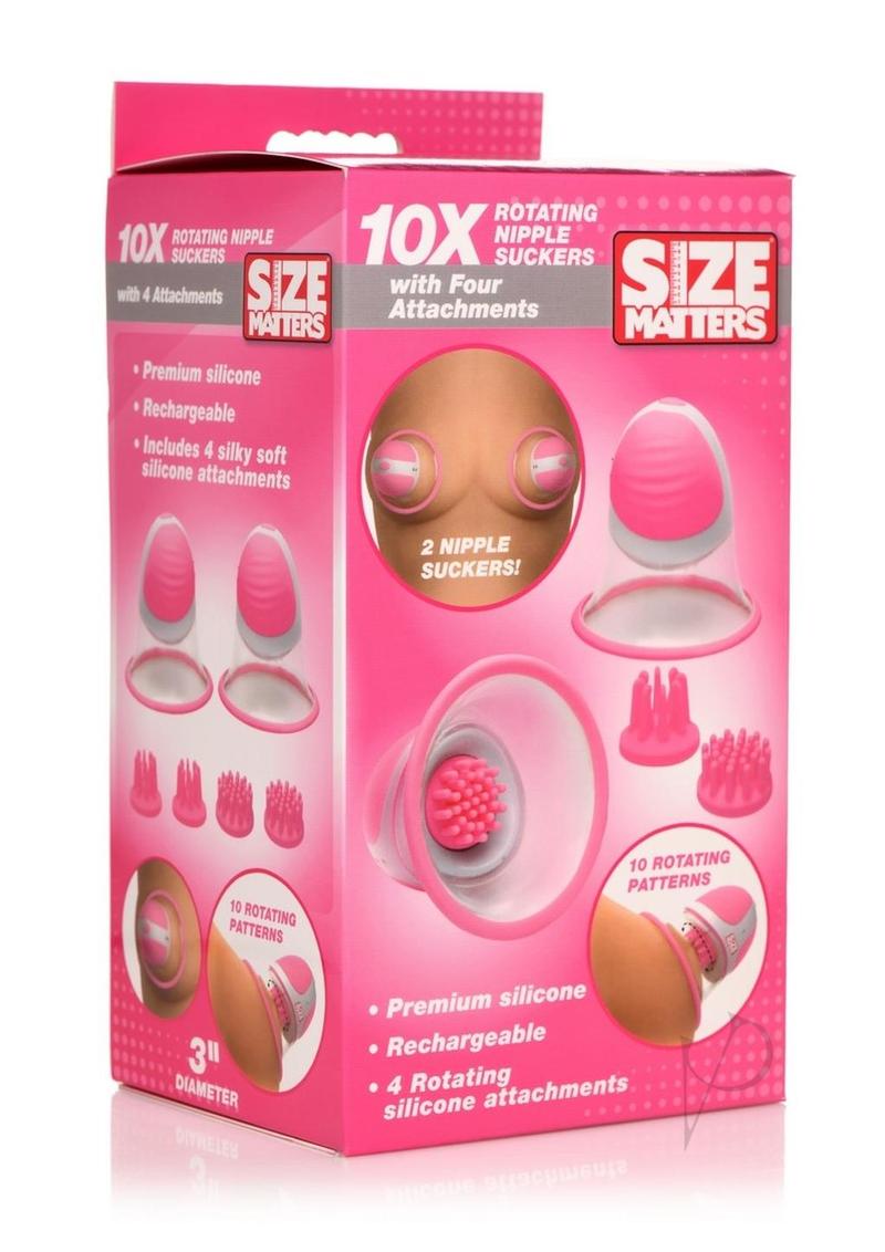 Nipple Suckers with 4 Attachments
