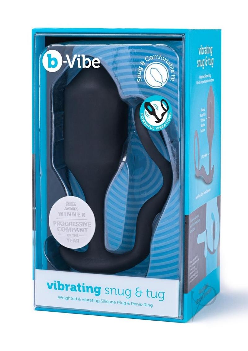 B-vibe Vibrate Snug Tug Xl Black
