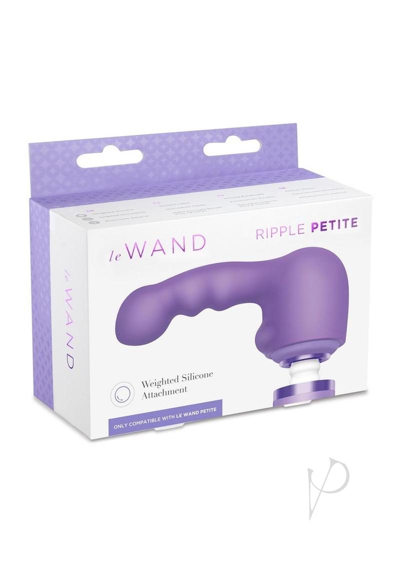 Le Wand Petite Ripple Attch Violet
