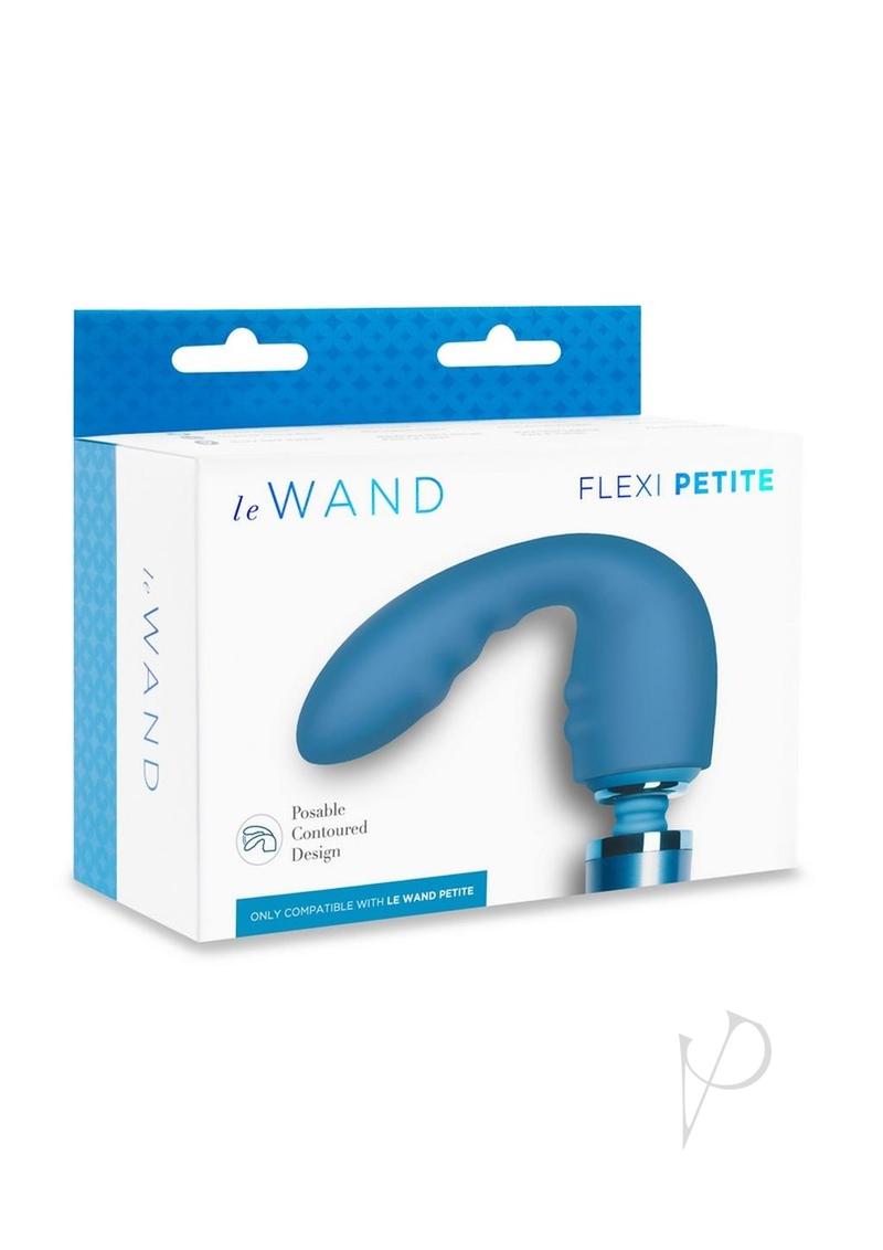 Le Wand Petite Flexi Attach Blue