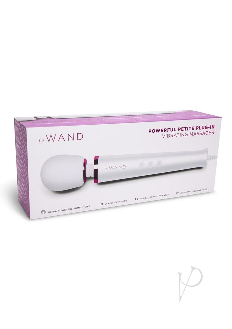 Le Wand Powerful Petite Plug In Wht