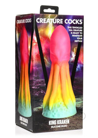 Creature Cocks King Kraken Silicone Dildo Multicolor
