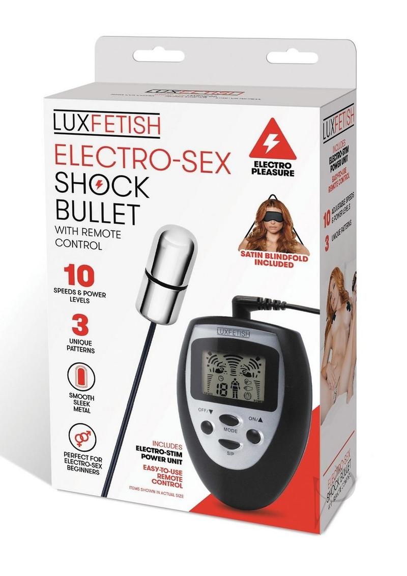 Lux F Electro Sex Shock Bullet Remote