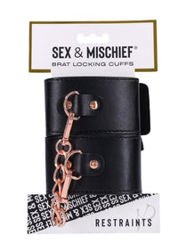 Sandm Brat Locking Cuffs