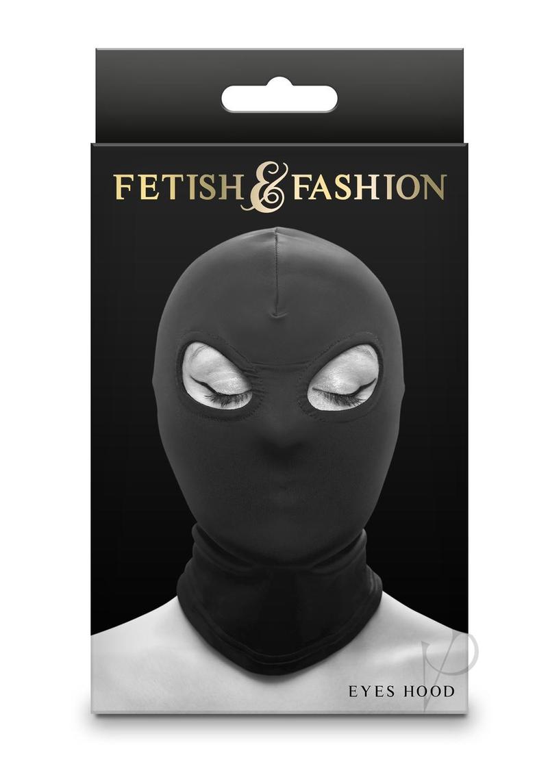 Fetish Fashion Eyes Hood Blk