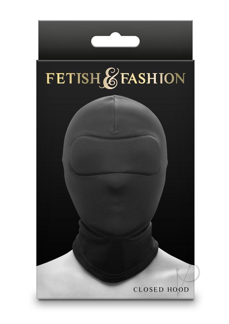 Fetish Fashion Closed Hood Blk