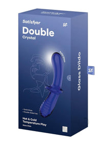 Satisfyer Double Crystal Lt Blue