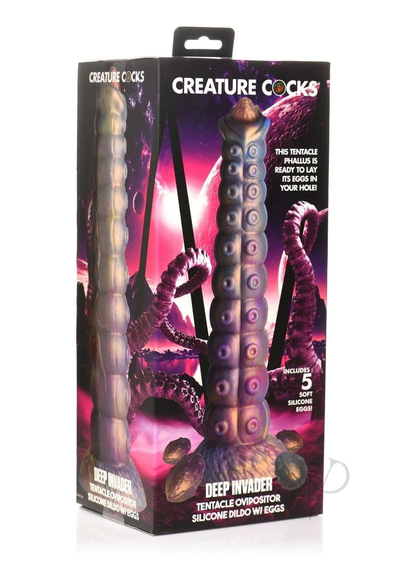 Deep Invader Tentacle Ovipositor Dildo