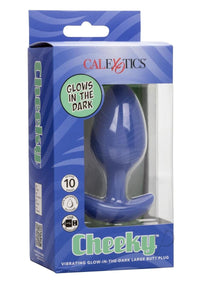 Cheeky Vibrating Gitd Plug Lg Pink