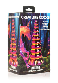 Creature Cocks Twilight Rainbow Glass