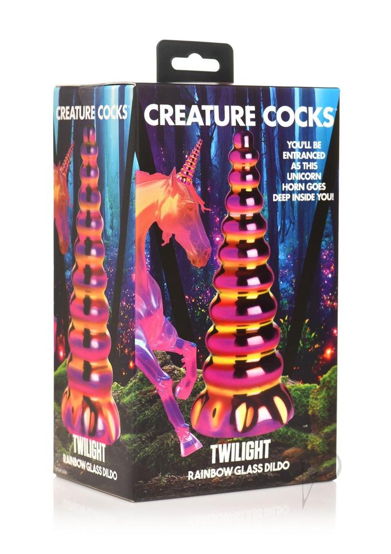 Creature Cocks Twilight Rainbow Glass