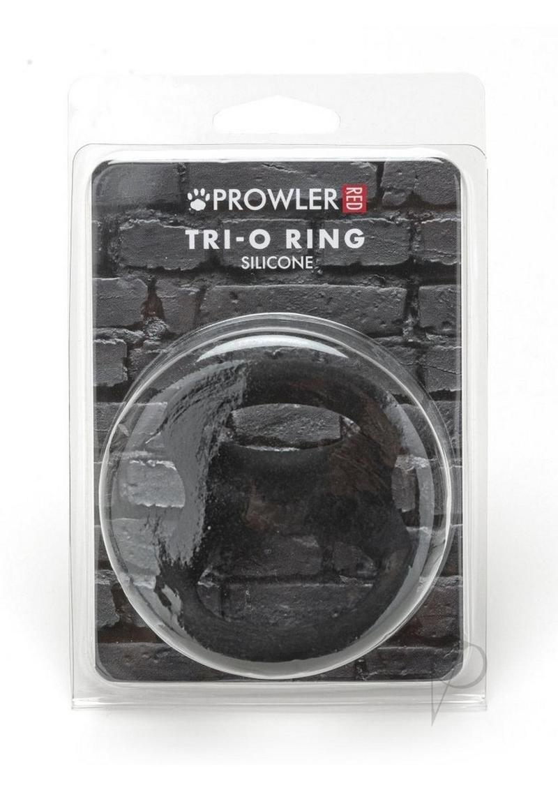 Prowler Red Tri O Silicone Ring Blk