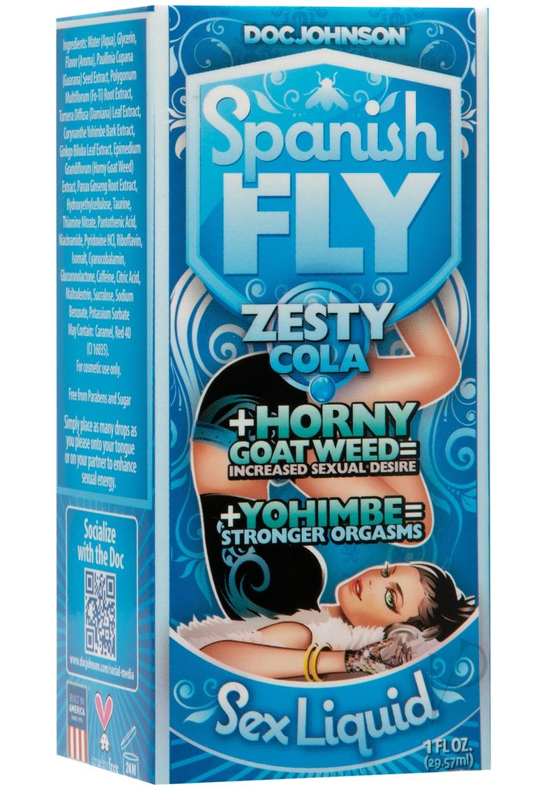 Spanish Fly Sex Drops Zesty Cola
