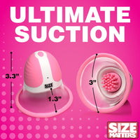 Size Matters 10X Rotating Silicone Nipple Suckers with 4 Attachments